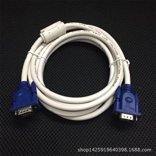 vga3+4 液晶投影仪连接线 显示器线 液晶vga线 5米